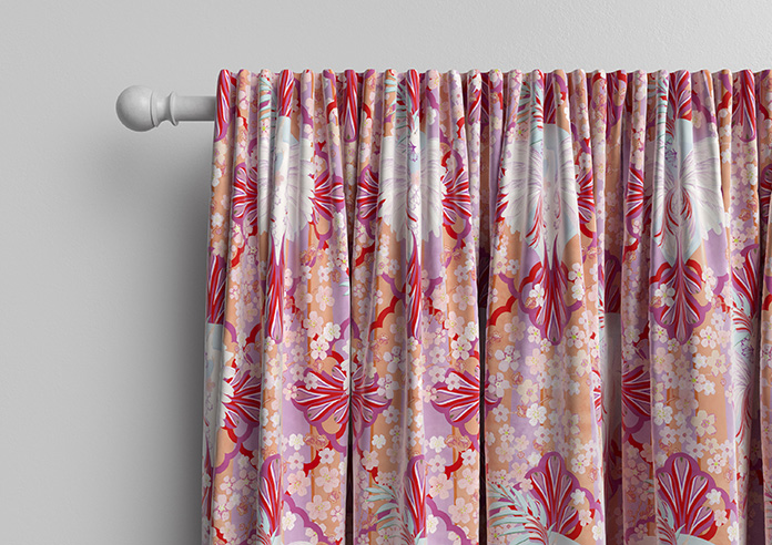 Faded Glamour, Fairground Stripe - Made To Measure Curtains - Image 10